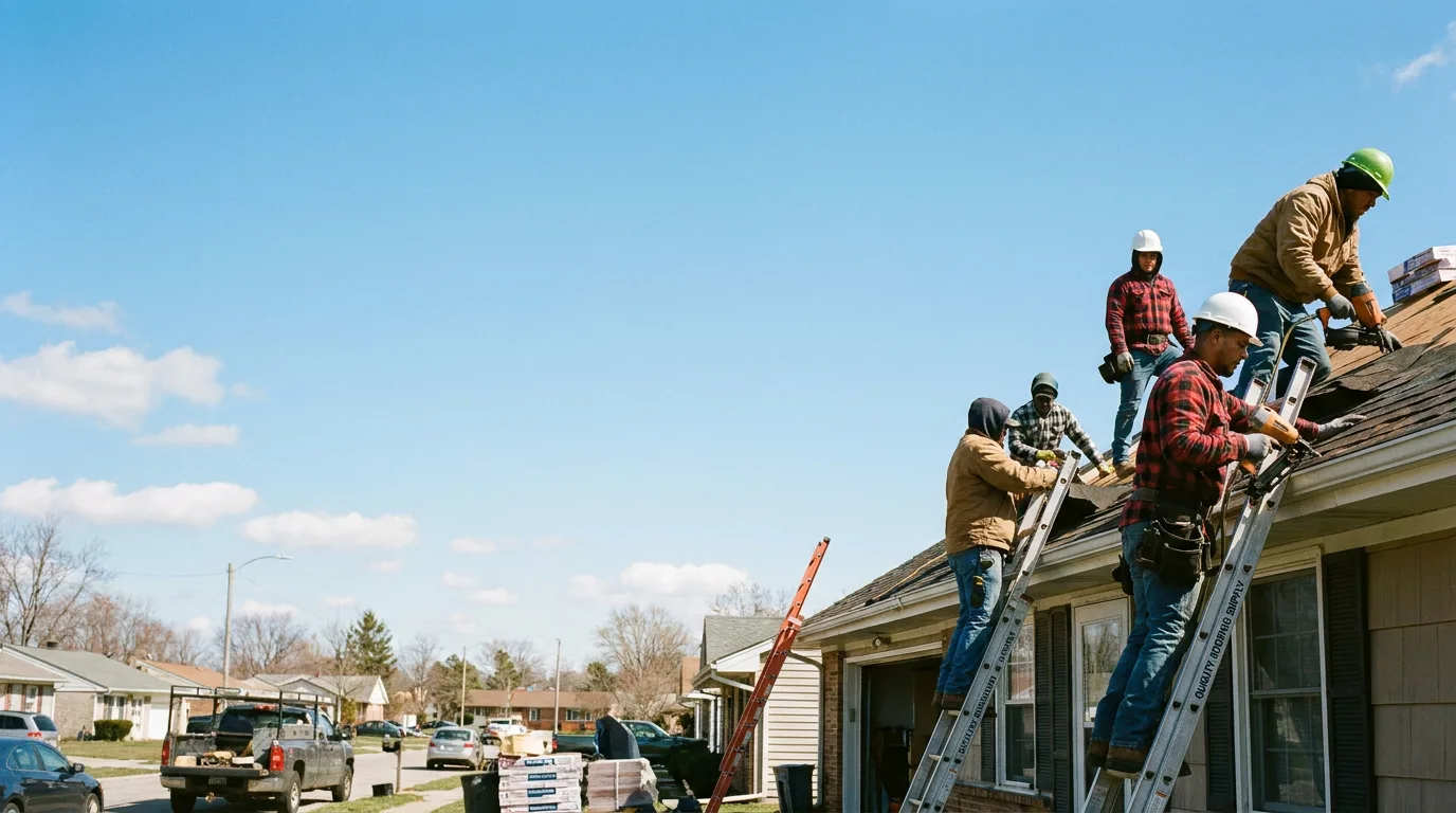 Roofing in Springerton, IL near me